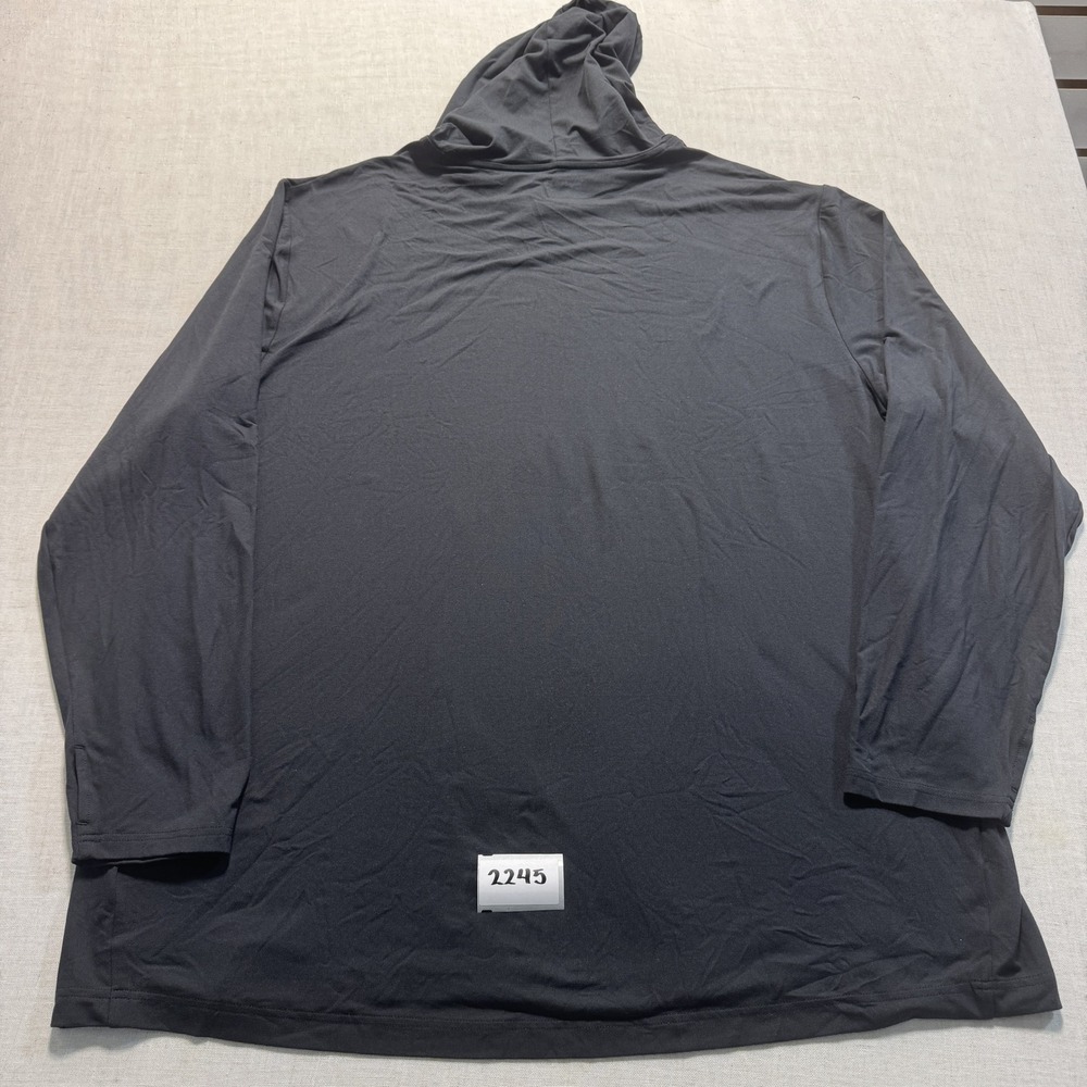 Amazon Essentials Long Sleeve Hoodie Mens 2XL Black‎ Excellent